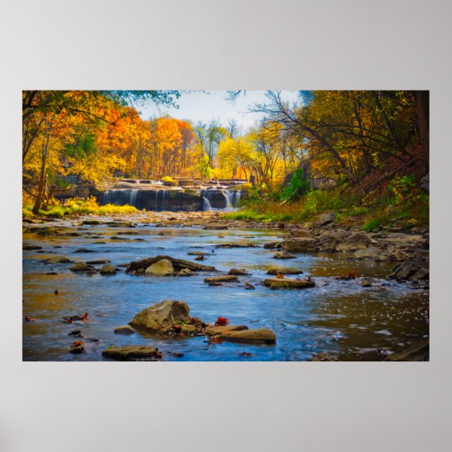 Affiche USA, Indiana. Cataract Falls (Devant)