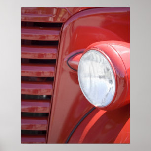 Affiche USA, Maine, Owl's Head. Projecteur partiel