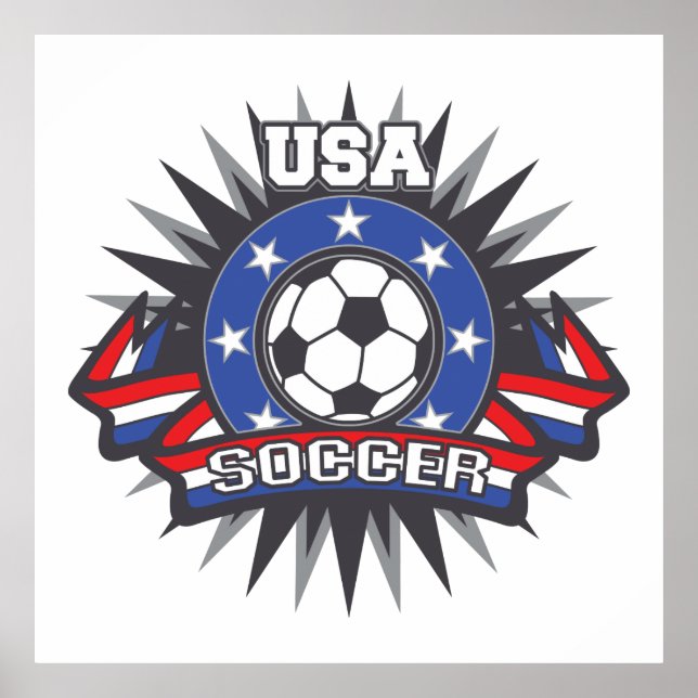 Affiche USA Soccer (Devant)