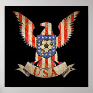 Affiche USA Soccer
