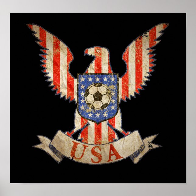 Affiche USA Soccer (Devant)