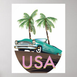 Affiche USA Tropical