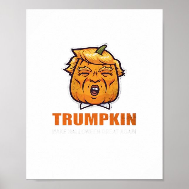 Affiche Usa Trumpkin Rendre Halloween grand encore Costume (Devant)