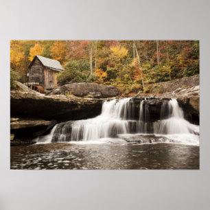 Affiche USA, Virginie-Occidentale, Clifftop. État de Babc
