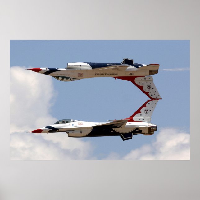 Affiche USAF Thunderbirds (Devant)