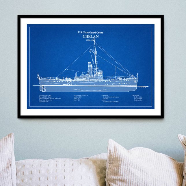 Affiche USCGC Chelan - ABD (Créateur téléchargé)