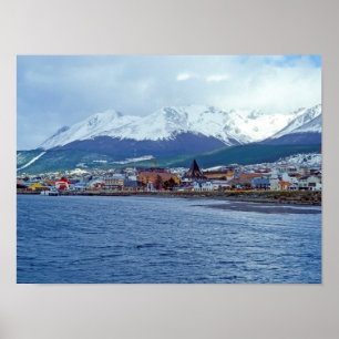 Affiche Ushuaia célèbre - Terre de Feu, Argentine