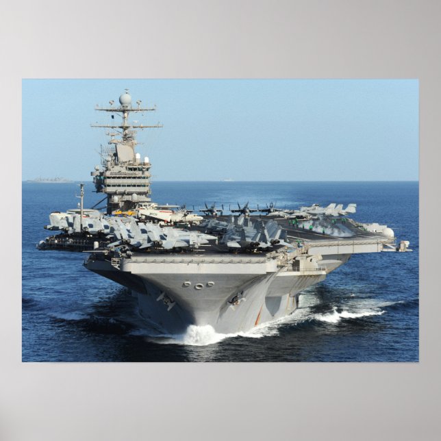 Affiche USS Abraham Lincoln (CVN 72) (Devant)