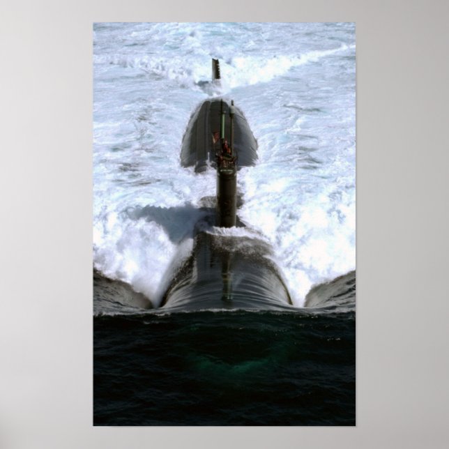 Affiche USS Albany (SSN 753) (Devant)
