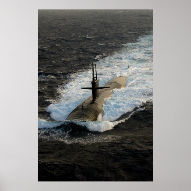 Affiche USS Albuquerque (SSN 706) (Devant)