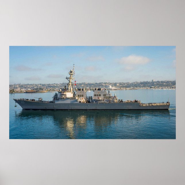 Affiche USS Benfold (DDG 65) (Devant)