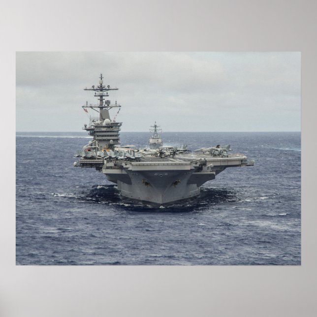 Affiche USS Carl Vinson (CVN 70) (Devant)