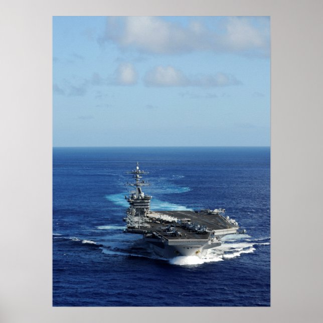 Affiche USS Carl Vinson (CVN 70) (Devant)