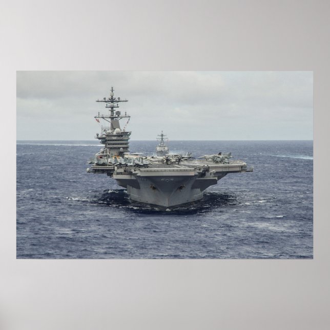 Affiche USS Carl Vinson (CVN 70) (Devant)