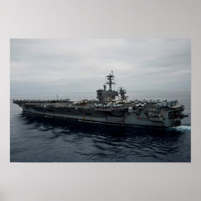 Affiche USS Carl Vinson (CVN 70) (Devant)