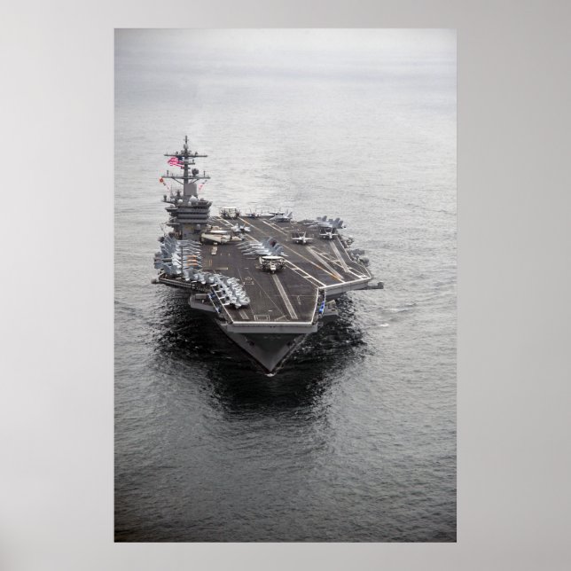 Affiche USS Carl Vinson (CVN 70) (Devant)