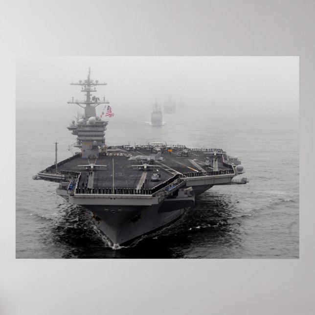 Affiche USS Carl Vinson (CVN 70) (Devant)
