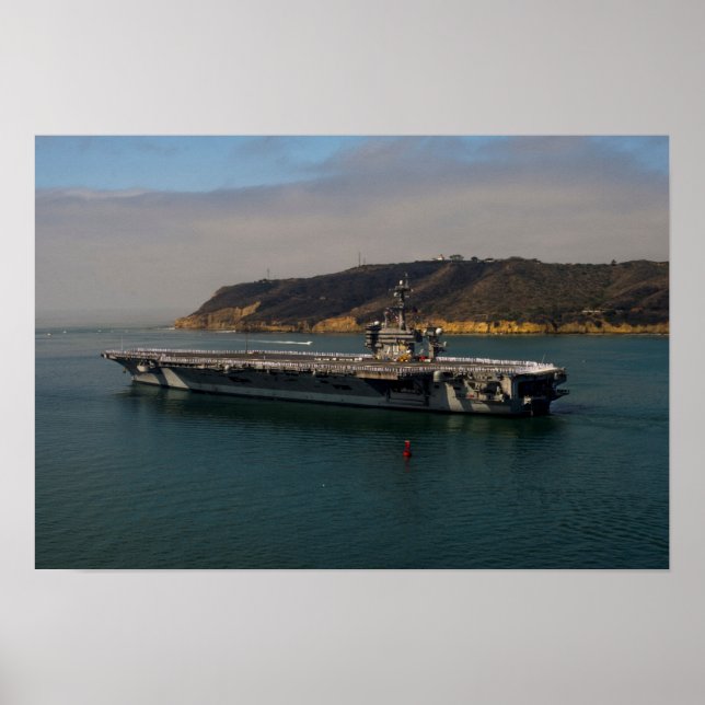 Affiche USS Carl Vinson (CVN 70) (Devant)
