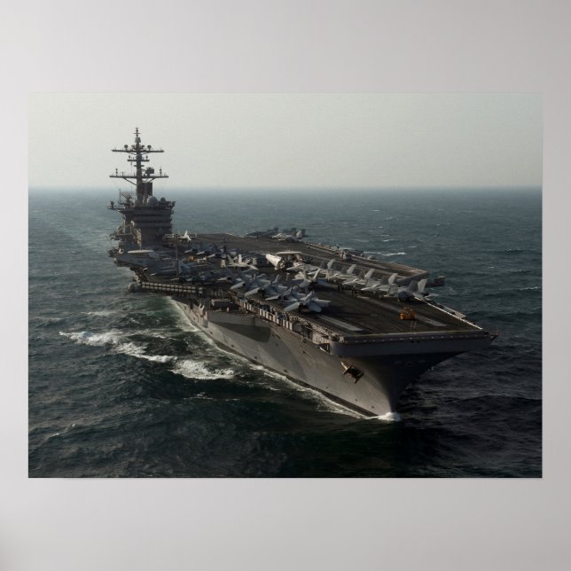 Affiche USS Carl Vinson (CVN 70) (Devant)