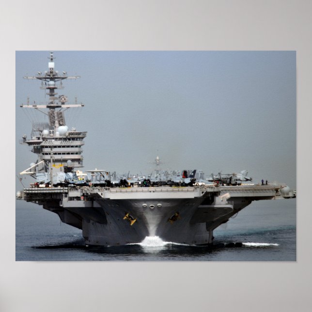 Affiche USS Carl Vinson (CVN 70) (Devant)