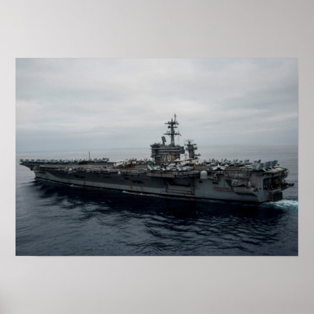 Affiche USS Carl Vinson (CVN 70) (Devant)