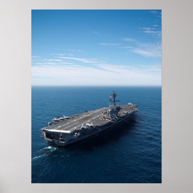 Affiche USS Carl Vinson (CVN 70) (Devant)