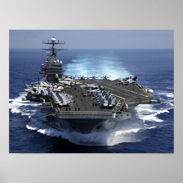 Affiche USS Carl Vinson (CVN 70) (Devant)