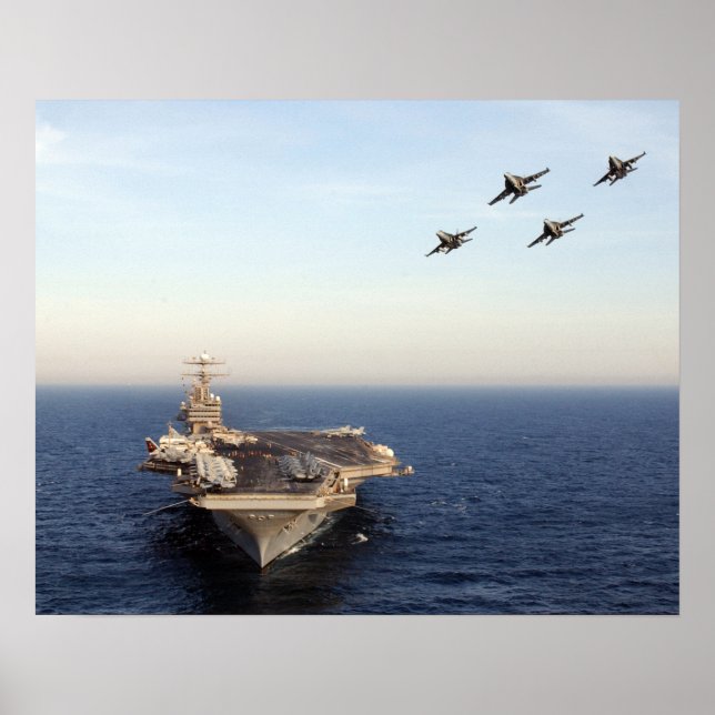 Affiche USS Carl Vinson (CVN 70) (Devant)