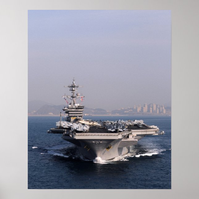 Affiche USS Carl Vinson (CVN 70) (Devant)