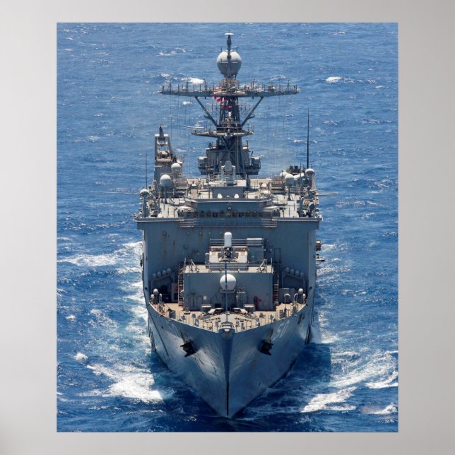 Affiche USS Carter Hall (LSD 50) (Devant)
