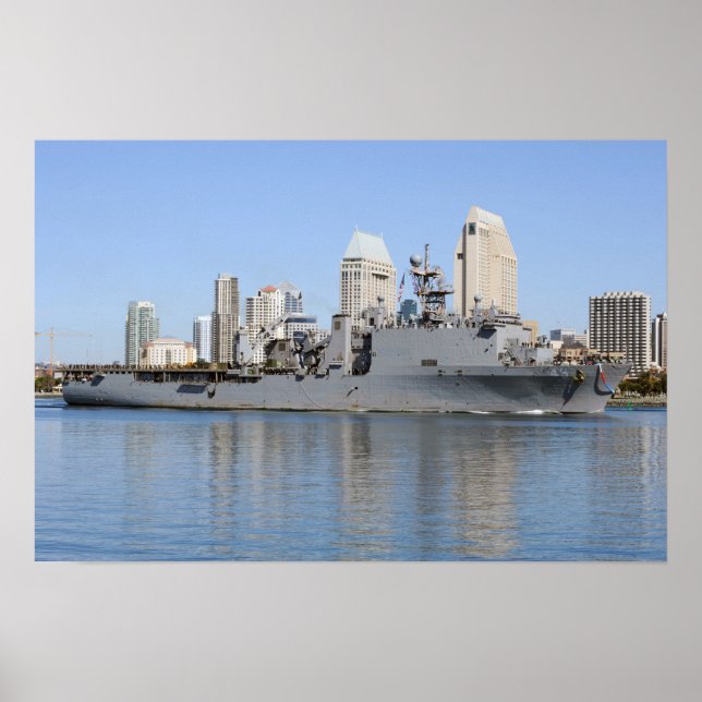 Affiche USS Comstock (LSD 45) (Devant)