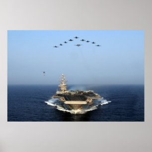 Affiche USS Dwight D. Eisenhower (CVN 69)