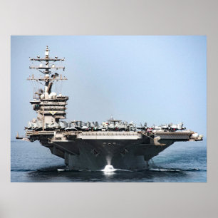 Affiche USS Dwight D. Eisenhower (CVN 69)