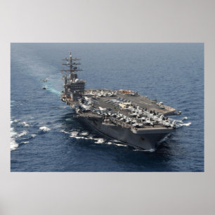 Affiche USS Dwight D. Eisenhower (CVN 69)