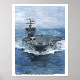 Affiche USS ENTERPRISE Art Print