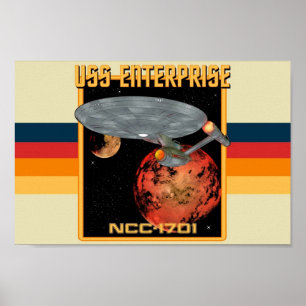 Affiche USS Enterprise NCC1701
