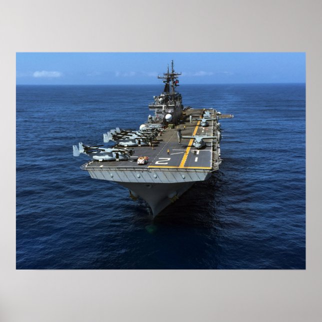 Affiche USS Essex (LHD 2) (Devant)