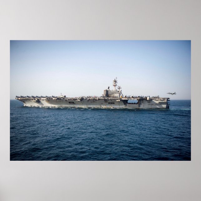 Affiche USS George H.W. Bush (CVN 77) (Devant)