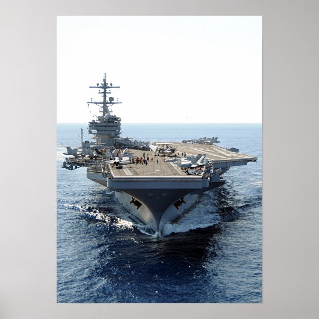 Affiche USS George H.W. Bush (CVN 77) (Devant)
