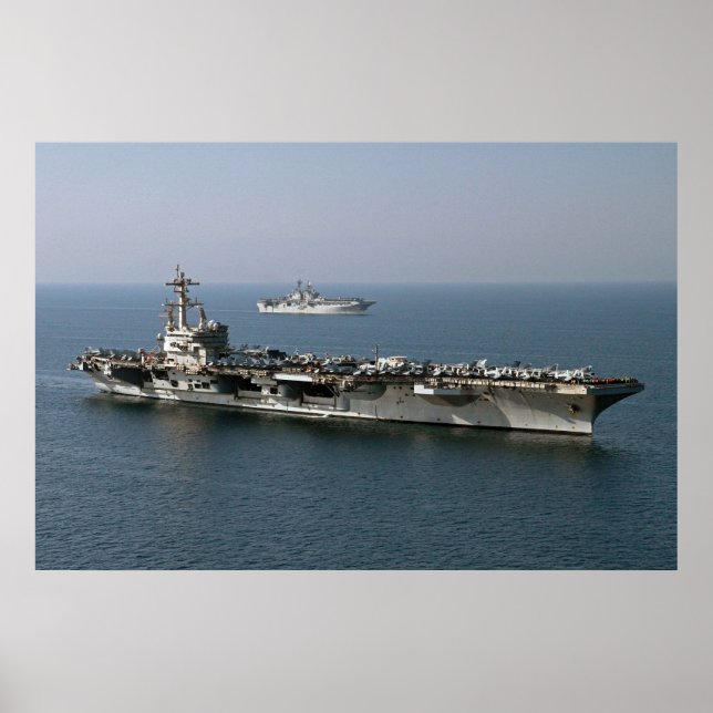 Affiche USS George H.W. Bush (CVN 77) (Devant)