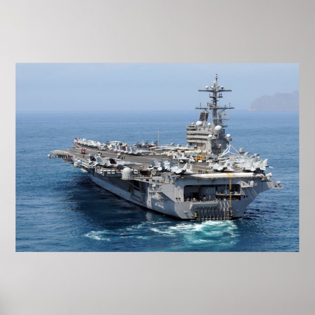 Affiche USS George H.W. Bush (CVN 77) (Devant)