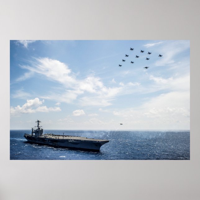 Affiche USS George Washington (CVN 73) (Devant)