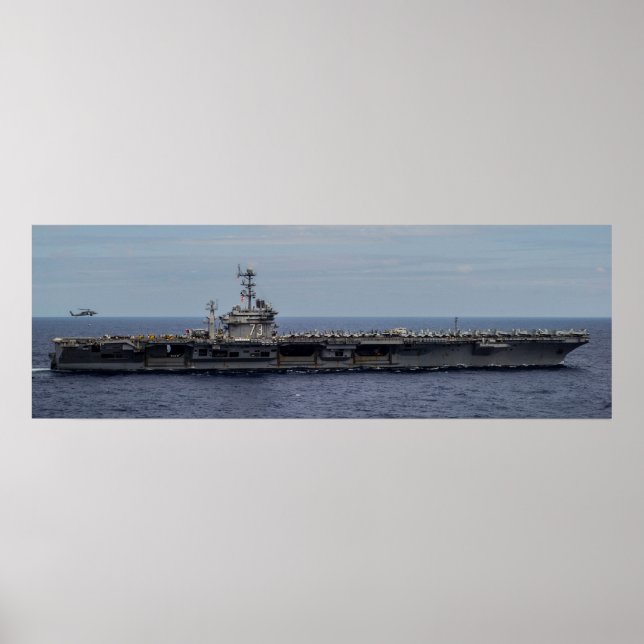 Affiche USS George Washington (CVN 73) (Devant)