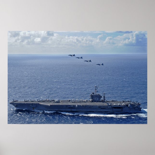 Affiche USS George Washington (CVN 73) (Devant)