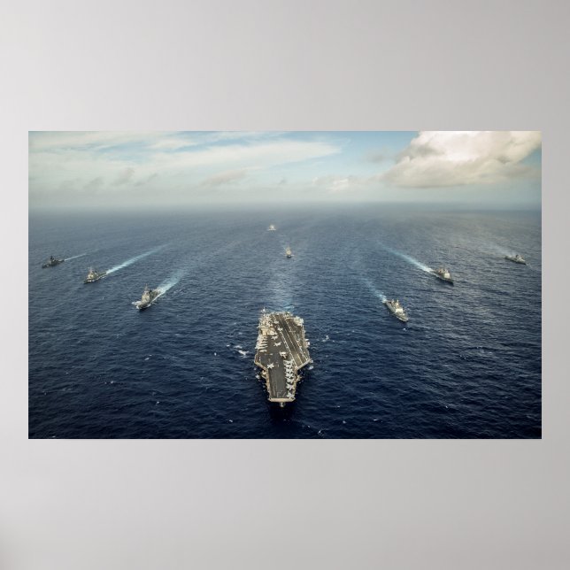 Affiche USS George Washington (CVN 73) (Devant)