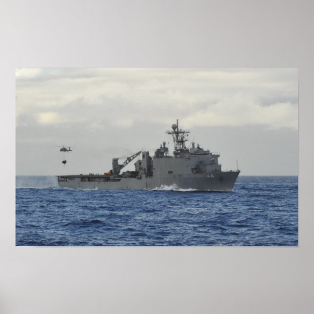 Affiche USS Gunston Hall (LSD 44) (Devant)