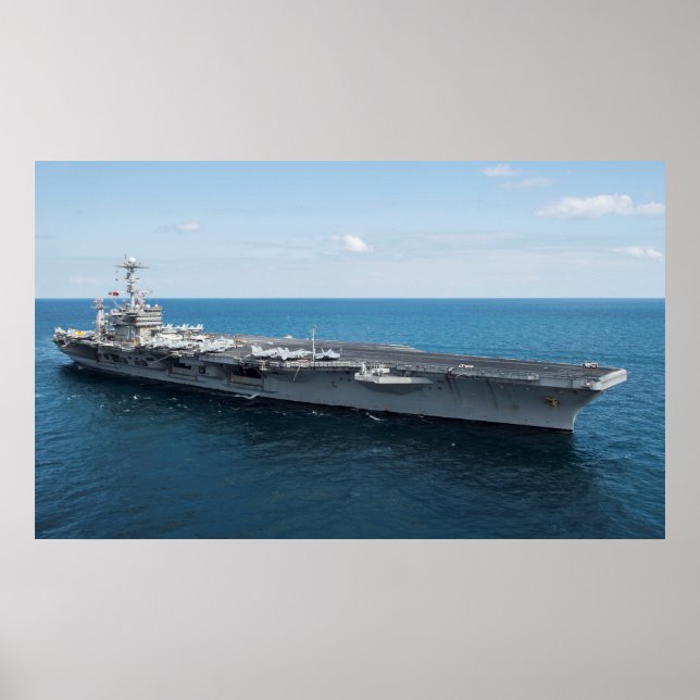 Affiche USS Harry S. Truman (CVN 75) (Devant)