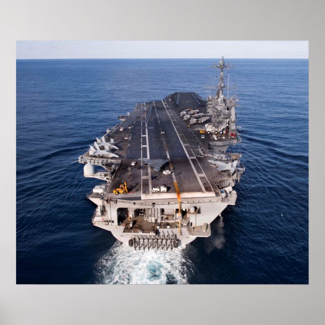 Affiche USS Harry S. Truman (CVN 75) (Devant)