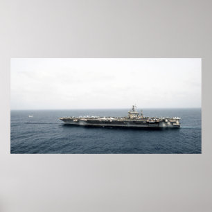 Affiche USS Harry S. Truman (CVN 75).