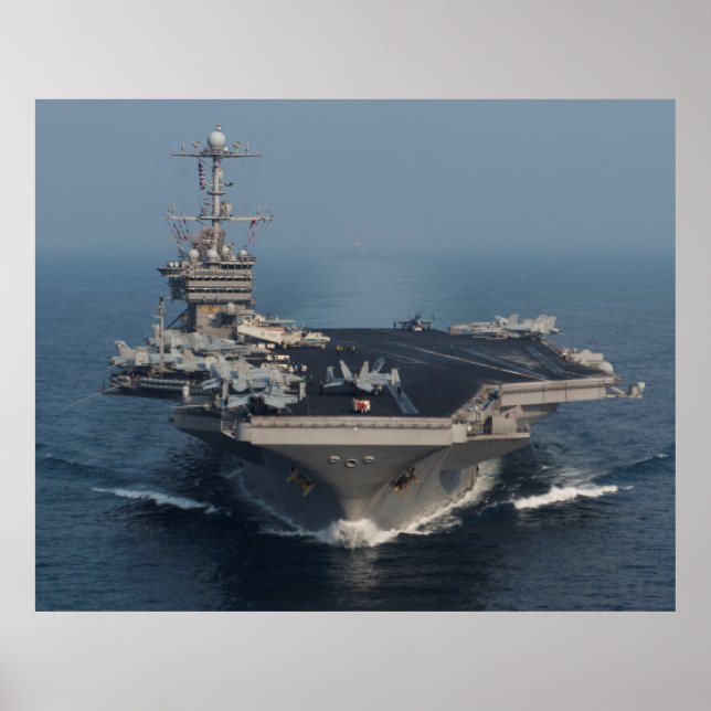Affiche USS Harry S. Truman (CVN 75) (Devant)